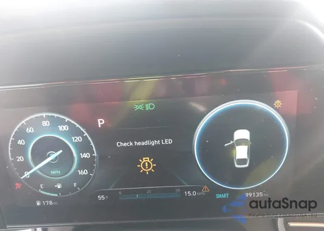 2021 Hyundai Elantra Limited z USA, uszkodzony, nr VIN 5NPLP4AG5MH040935